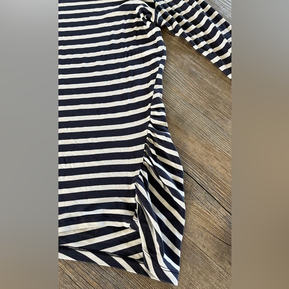 Oh so soft! MARCCAIN SPORTS top with navy & white stripes. Ex cond, size small. - Picture 6 of 6